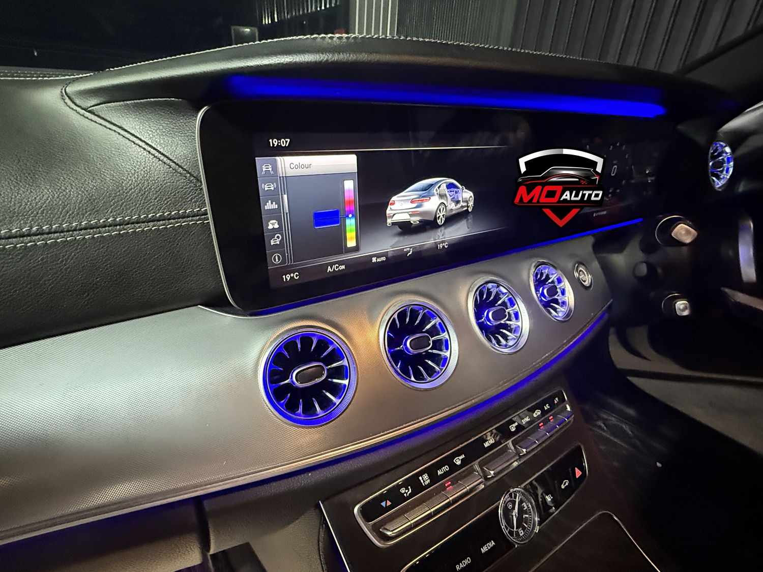 ไฟช่องแอร์ E-Coupe W238 AMBIENT LIGHT AIR VENT