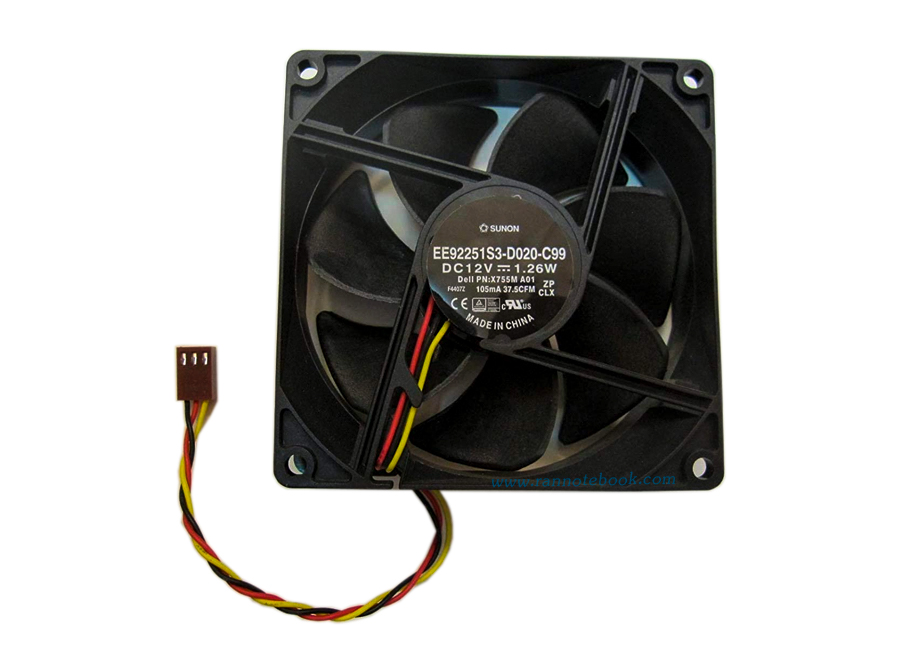 พัดลมเคส Dell OptiPlex 3020 MT แท้ ราคา พิเศษ Case Fan Dell 3020 MT ตรงรุ่น รับประกันศูนย์ Dell Thailand