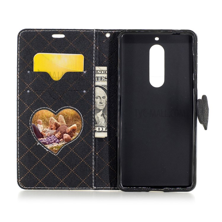 Case Nokia 5 / Pre-order * เคสหัวใจรัก สีตัดกัน *