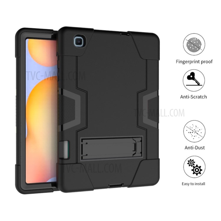 Case Samsung Galaxy Tab S6 Lite / Pre-Order * เคสฝาครอบแท็บเล็ต PC + TPU แบบหมุนได้ 360 °พร้อมช่องเสียบปากกาและสายคล้องมือ *