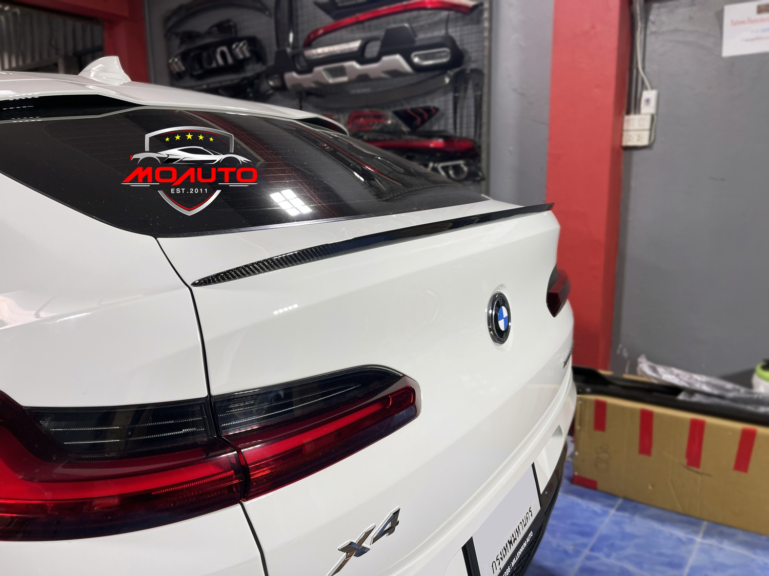 สปอยเลอร์ฝากระโปรงท้าย M Carbon แท้ BMW X4 G02