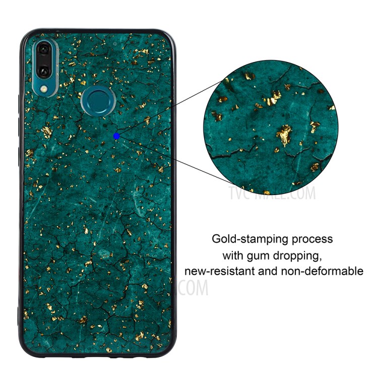 Case Huawei Y9 2019 / Pre-orde * เคสเคลือบปั๊มทองคำเลอค่าหรูหรา วัสดุ TPU อ่อนนุ่มยืดหยุ่นและทนทาน *