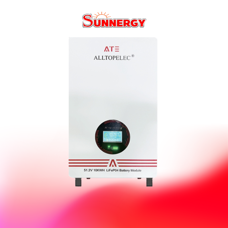 ATE ALLTOPELEC Battery LiFePO4 แบตเตอรี่โซล่าเซลล์ 51.2V 200Ah