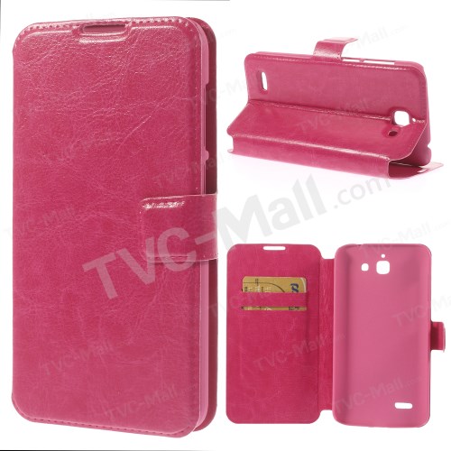 Case Huawei Ascend G730 / Pre-order * ผิวเนื้อหนังม้า *
