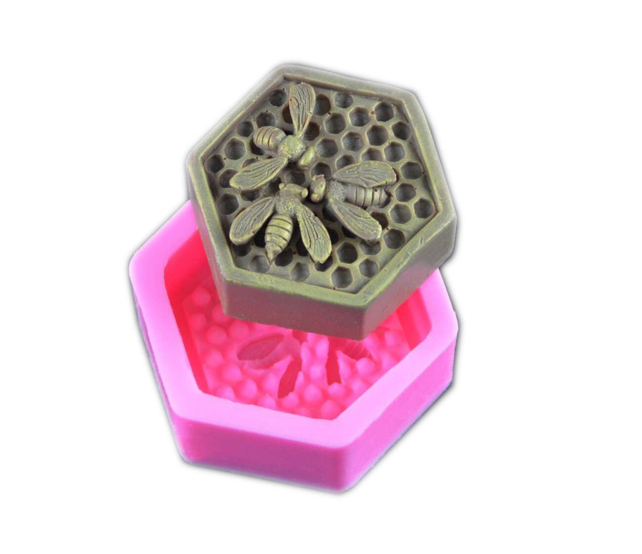 แม่พิมพ์ซิลิโคน รังผึ้ง 60g +-