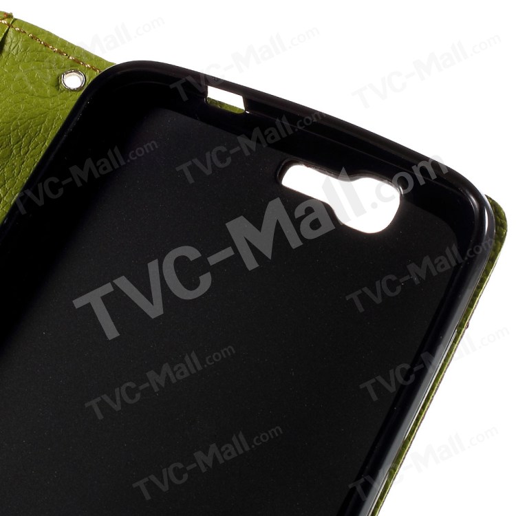 Case Huawei Ascend G7 / Pre-order * เคสปิดรูปใบไม้ *