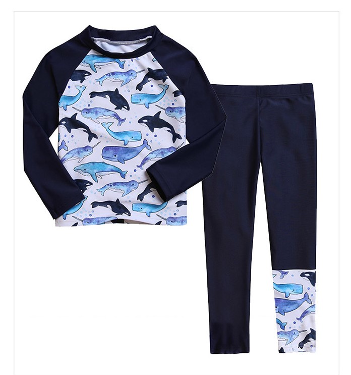 ชุดว่ายน้ำ ลายฉลาม ไซส์ L-XL-4XL