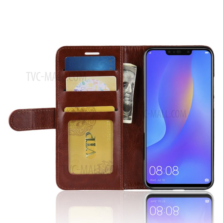 Case Huawei Nova 3i / Pre-Order * เคสเนื้อ Crazy Horse Wallet *
