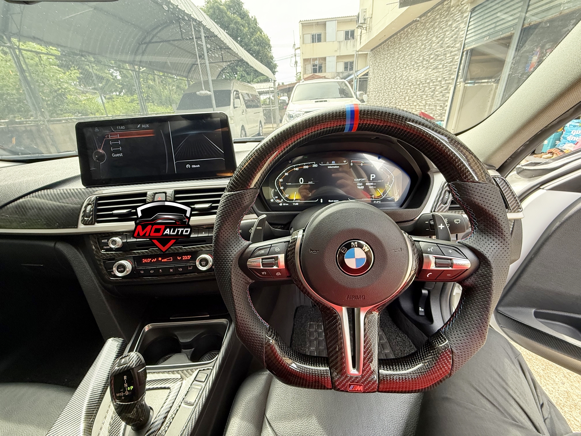 หน้าจอแอนดรอย 12 นิ้ว BMW F30