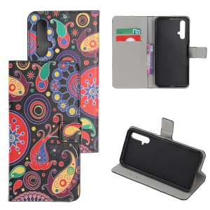 Case Huawei Nova 5T / Pre-order * เคสรูปแบบการพิมพ์หนังกระเป๋าสตางค์ *