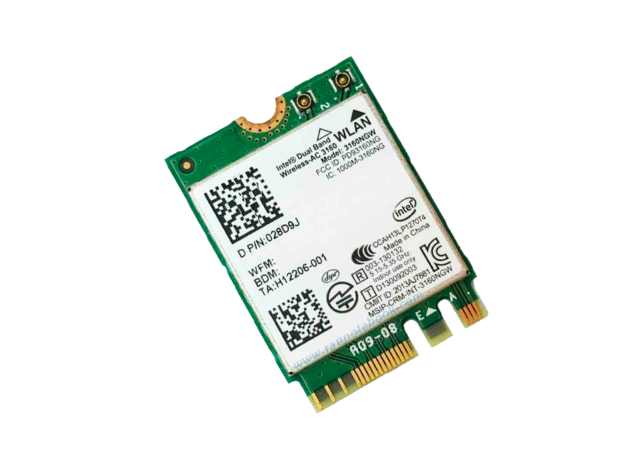 การ์ดไวไฟ Dell Inspiron 14 7447 แท้ ราคา พิเศษ Wireless Card Dell 7447 ตรงรุ่น ตรงสเปค ประกันศูนย์ Dell Thailand