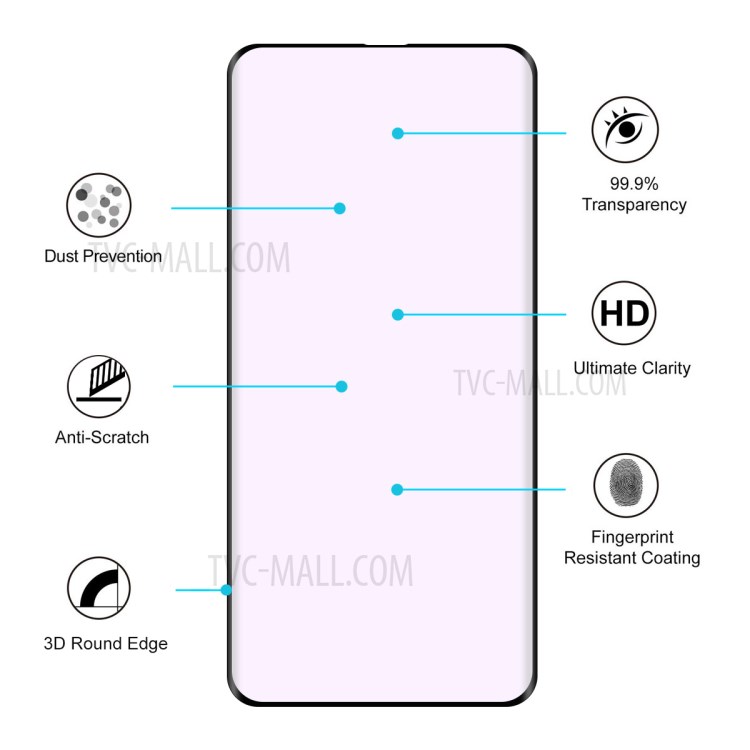 กระจกนิรภัย OPOP Find X / Pre-Order * HAT PRINCE ฟังก์ชั่นป้องกัน blue-ray แสงสีฟ้า *