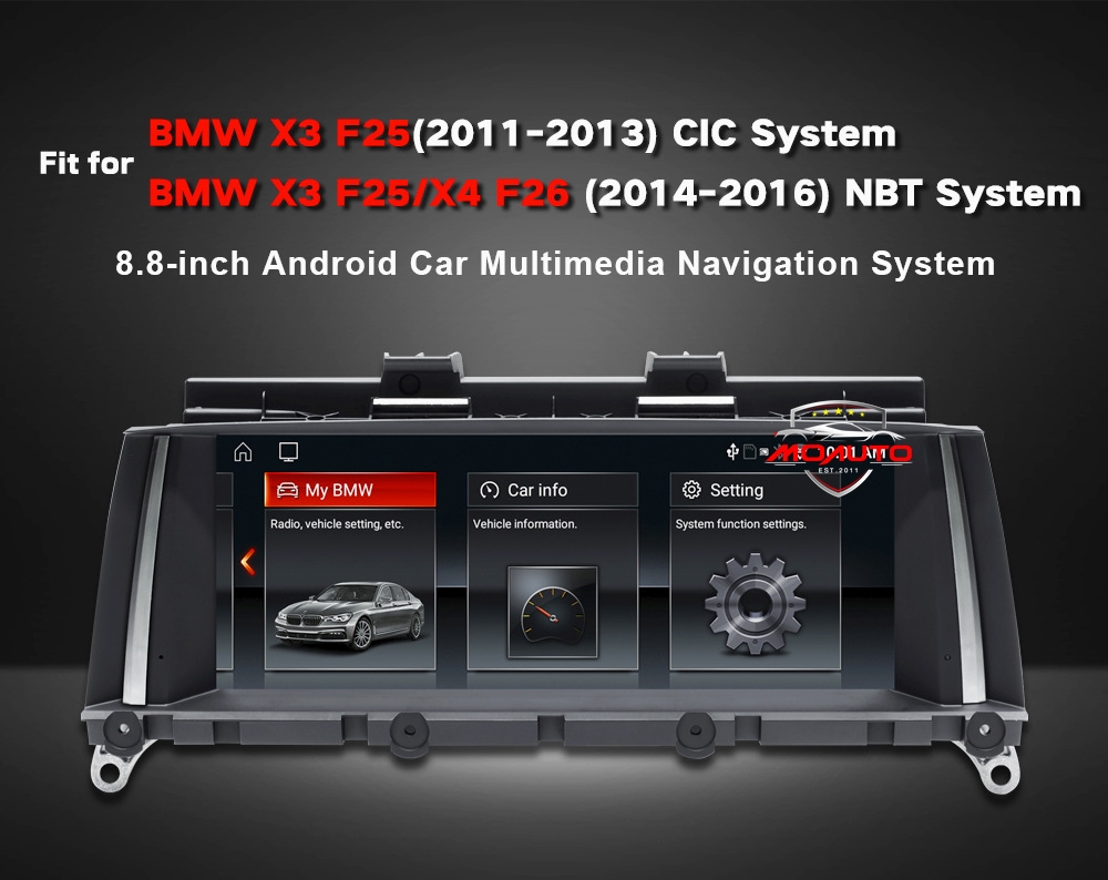 จอแอนดอยกลางแบบฝั่ง BMW X3 X4