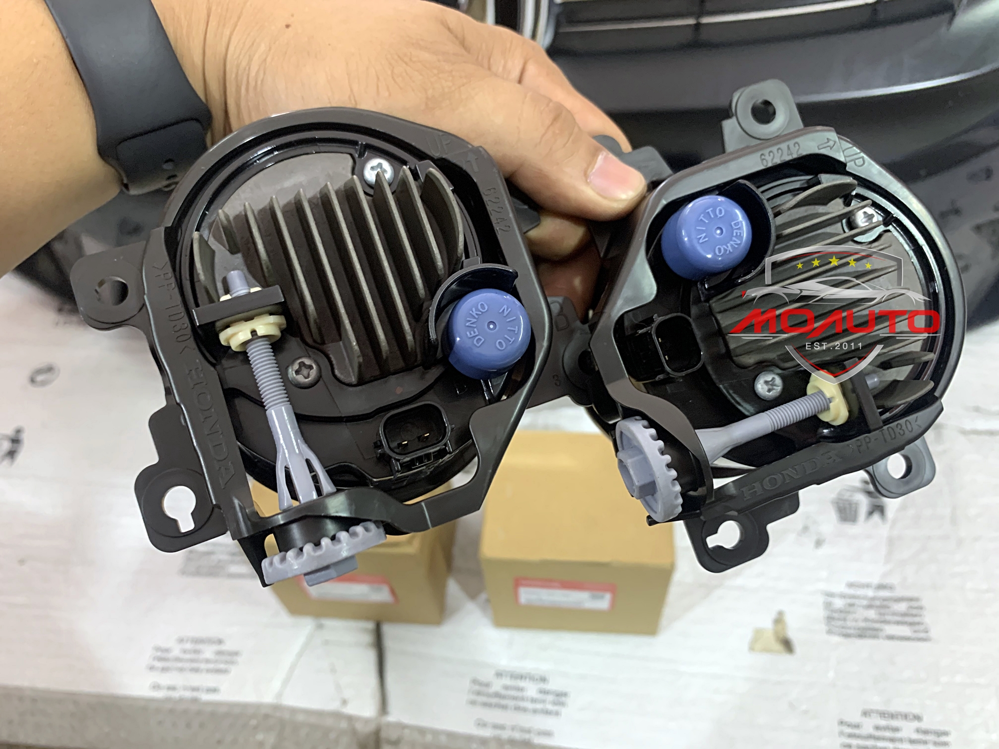 สายปลั๊กแปลงโคมไฟตัดหมอกหน้า LED RS CIVIC FC/FC MC