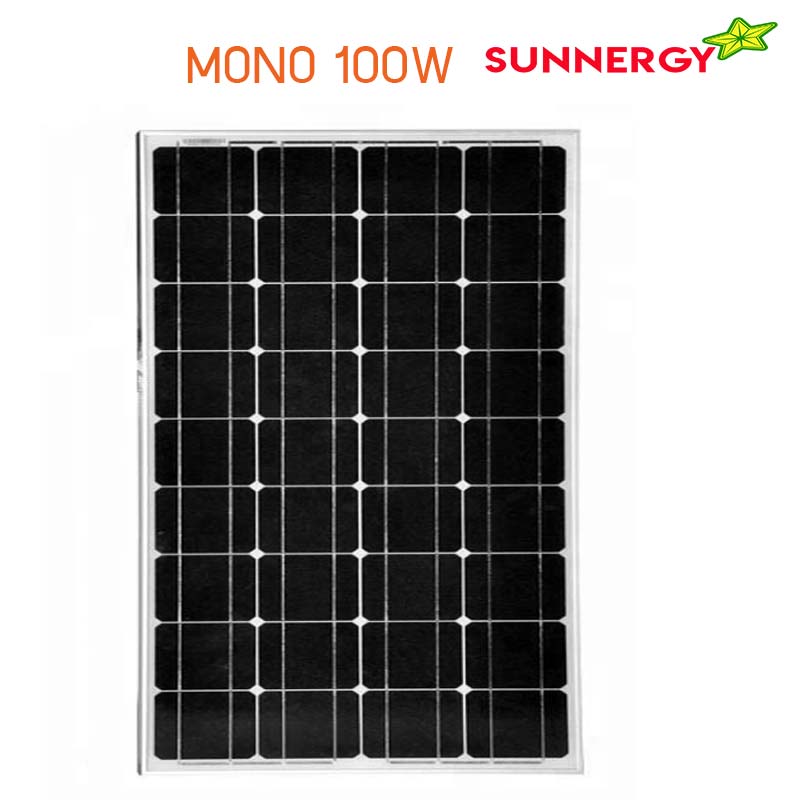 แผงโซล่าเซลล์Mono100W