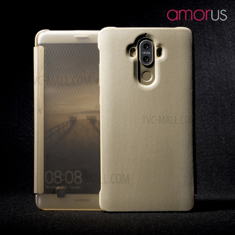 Case Huawei Mate 9 / Pre-order * AMORUS โปร่งแสงดูหน้าต่างซองหนัง *