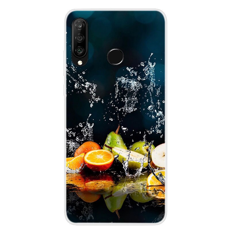 Case Huawei Y7p / Pre-Order * เคสซิลิคอน แฟชั่น Slim Soft TPU ฝาครอบด้านหลัง *