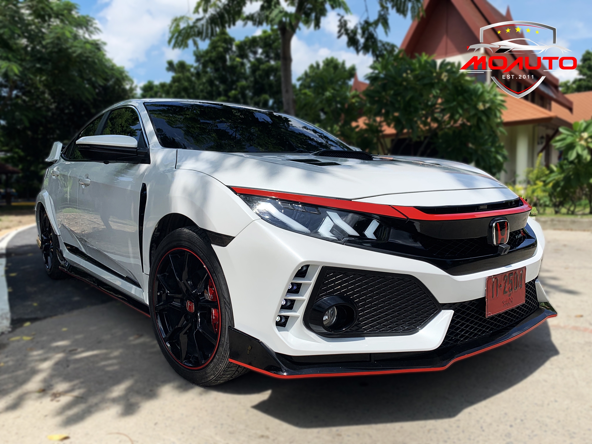 แก้มข้างทรง Type-R งานดิบ CIVIC FC / FK / MC 2016-2021