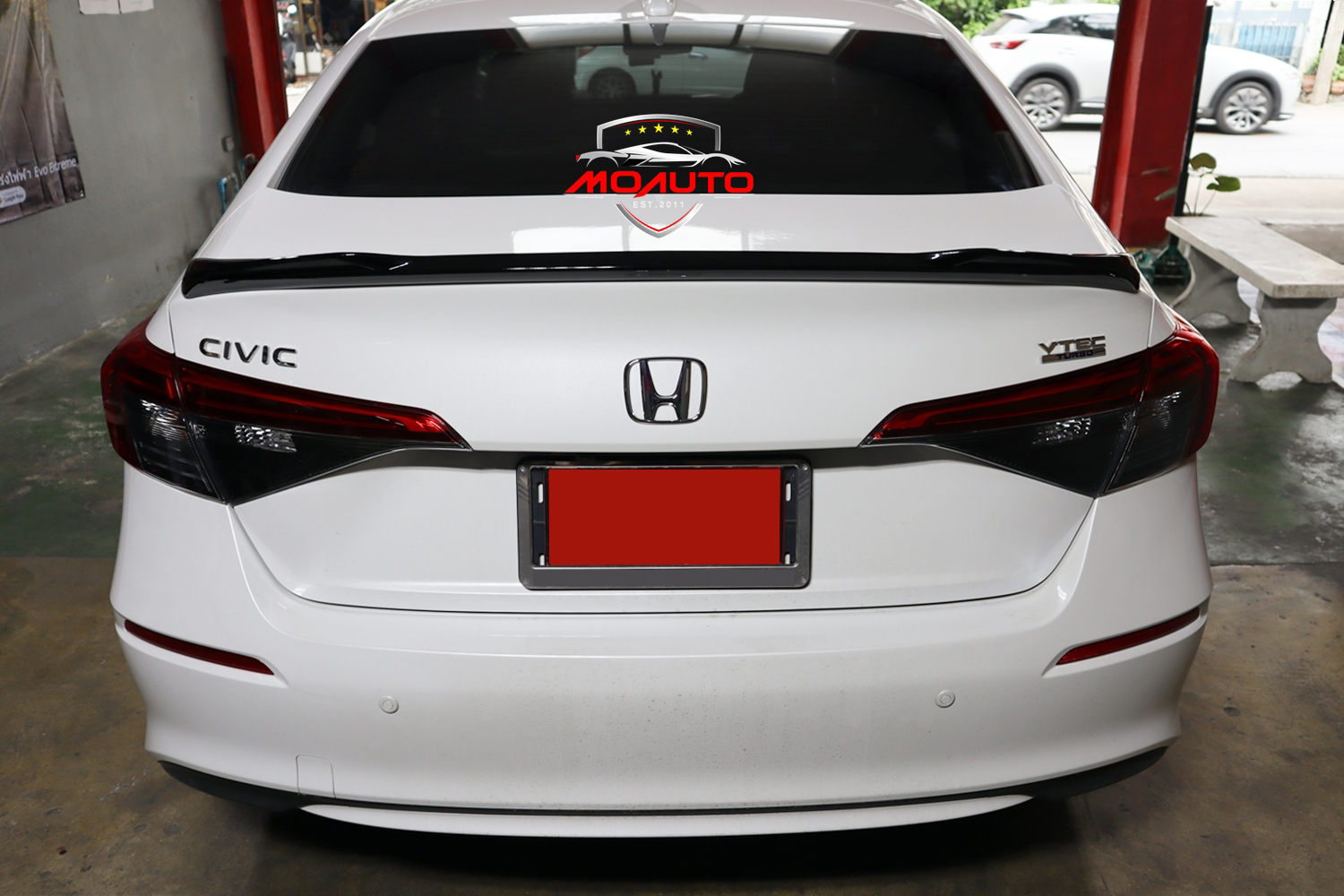 สปอยเลอร์ฝากระโปรงท้ายทรง RS CIVIC FE