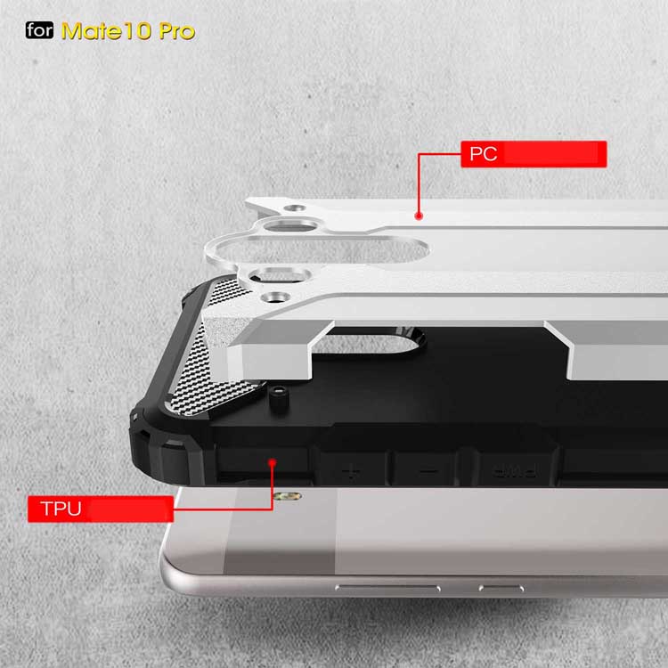 Case Huawei Mate 10 Pro / Pre-order * Armour Guard พลาสติก + เคส TPU Combo Shell *