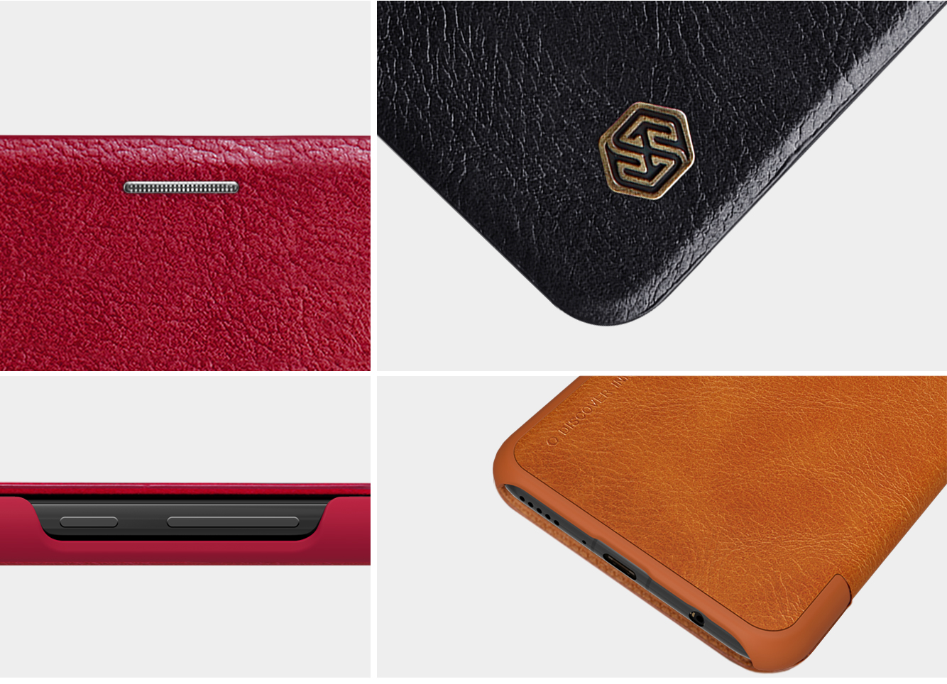 Case Huawei Nova 3 / Pre-Order * NILLKIN ฉินหนัง Folio Case เลือกหนังคุณภาพสูง *