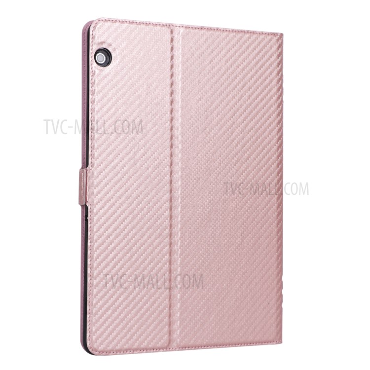 Case Huawei MediaPad T5 / Pre-Order * หนัง PU คาร์บอนไฟเบอร์อย่างมีสไตล์ *