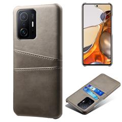 Case Xiaomi 12T Pro 5G # Pre-Order * เคสช่องเสียบการ์ดคู่เคสโทรศัพท์หนัง PU เคลือบฮาร์ดพีซีฝาครอบป้องกันรอยขีดข่วน *