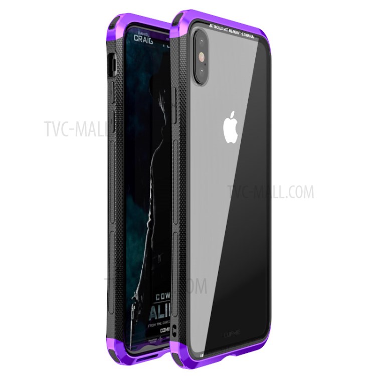 Case iPhone X / Pre-Order * LUPHIE อลูมิเนียมอัลลอยด์ + 9H กระจกหลัง *