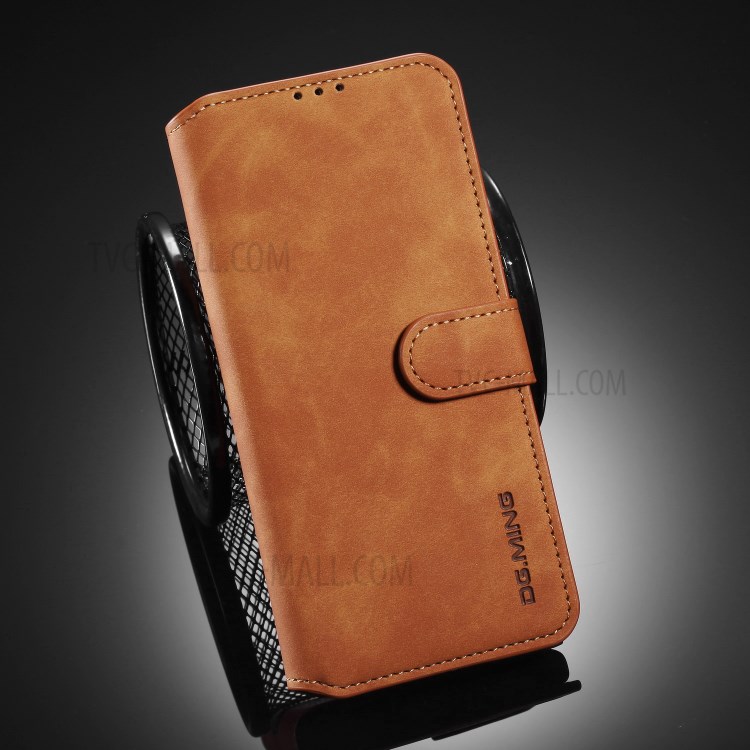 Case Huawei P40 Pro / Pre-order * DG.MING กระเป๋าสตางค์หนังย้อนยุคสไตล์ *