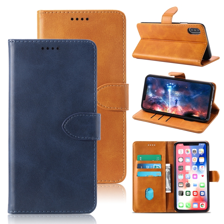 Case Doogee Y8 / Pre-order * เคสซองหนังพลิกแนวนอนเนื้อลูกวัว *