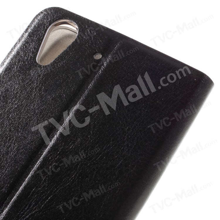 Case Huawei Y6ii / Pre-order * เคสหนัง PU ผิวเนื้อม้าเรียบเมื่อสัมผัส ด้านหน้าฝังด้วยแผ่นเหล็กที่แข็งแกร่ง *