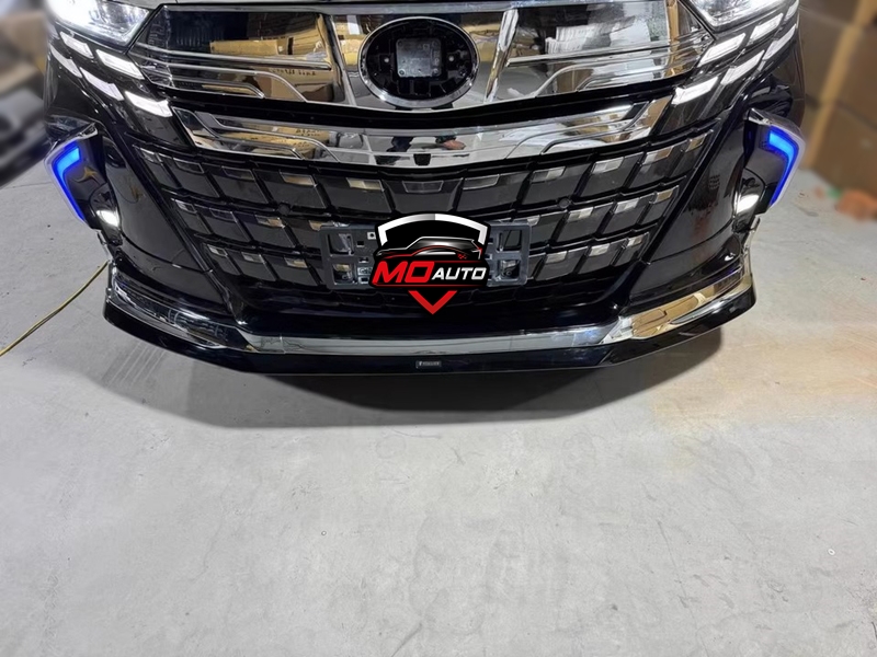 กระจังหน้าโครเมียม ALPHARD 40