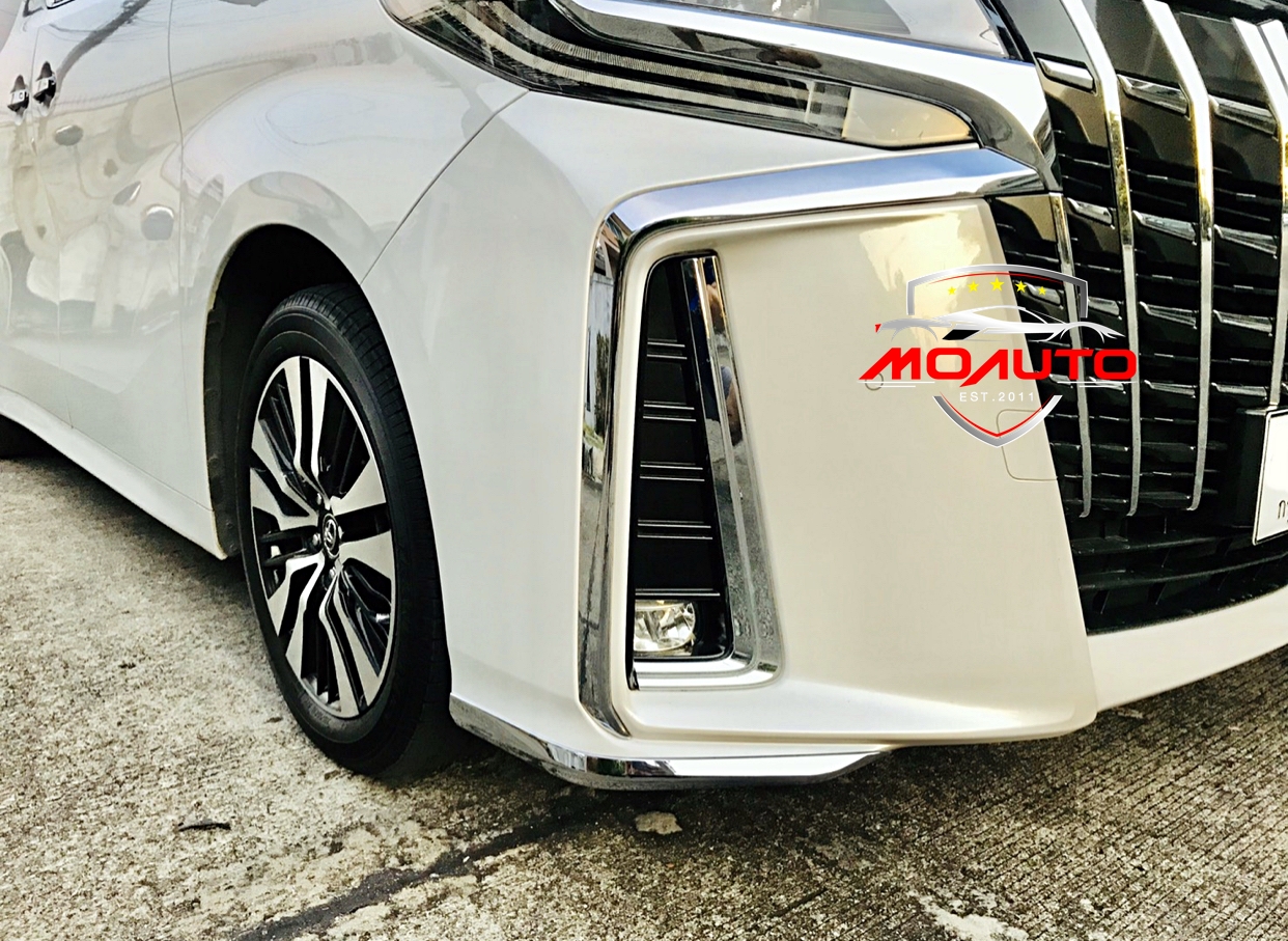 คิ้วขอบกันชนหน้าด้านข้าง ALPHARD MC