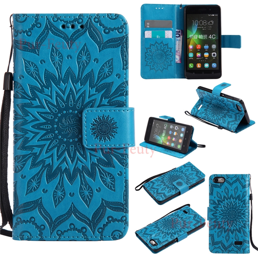 Case Huawei G-Play Mini (Honor 4C) / Pre-order * เคสพิมพ์ลาย กระเป๋าสตางค์ พร้อมสายคล้องมือ *