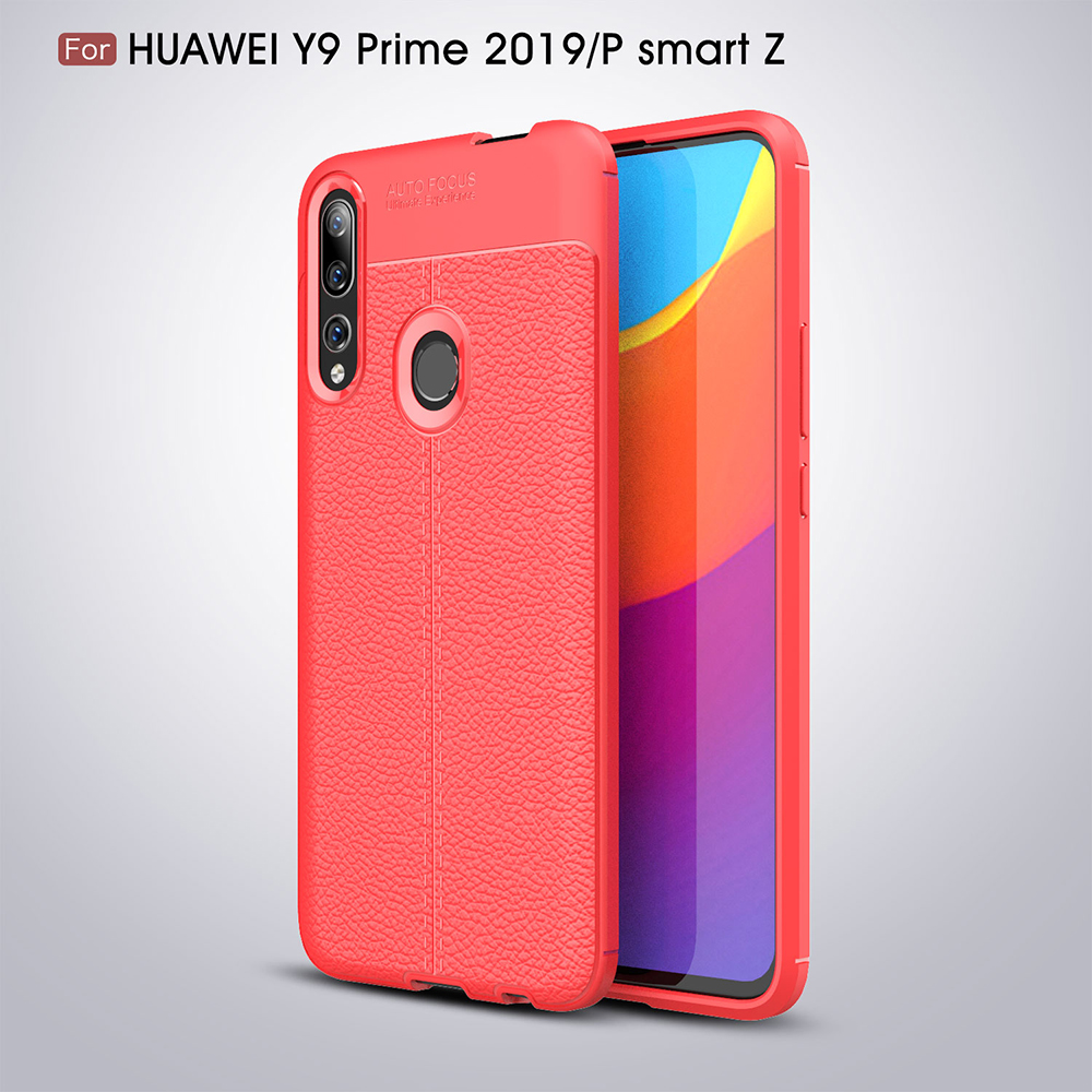 Case Huawei Y9 Prime 2019 / Pre-Order * เคส TPU แบบสัมผัสเนื้อลิ้นจี่ *