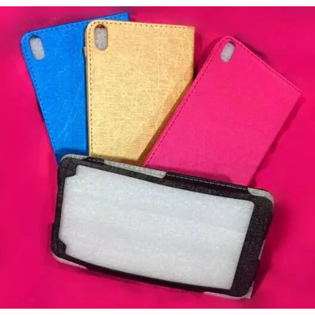 Case Lenovo PHAB PB1-750M / Pre-order * หรูหราอัลตร้าบางผ้าไหมยืนหนัง PU เคสกันรอย *