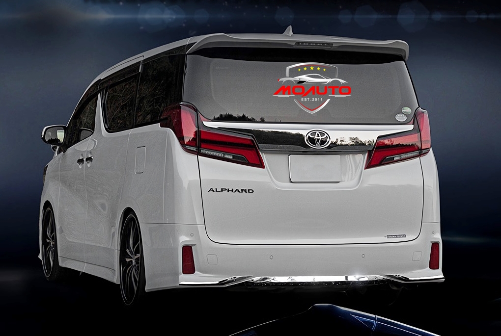 คิ้วกันชนท้ายล่าง ALPHARD / VELLFIRE MC