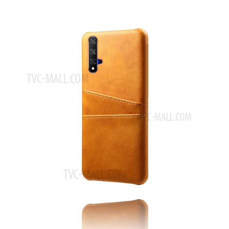 Case Huawei Nova 5T / Pre-order * เคสเคลือบด้วยหนัง PU ที่มีช่องเสียบการ์ด *