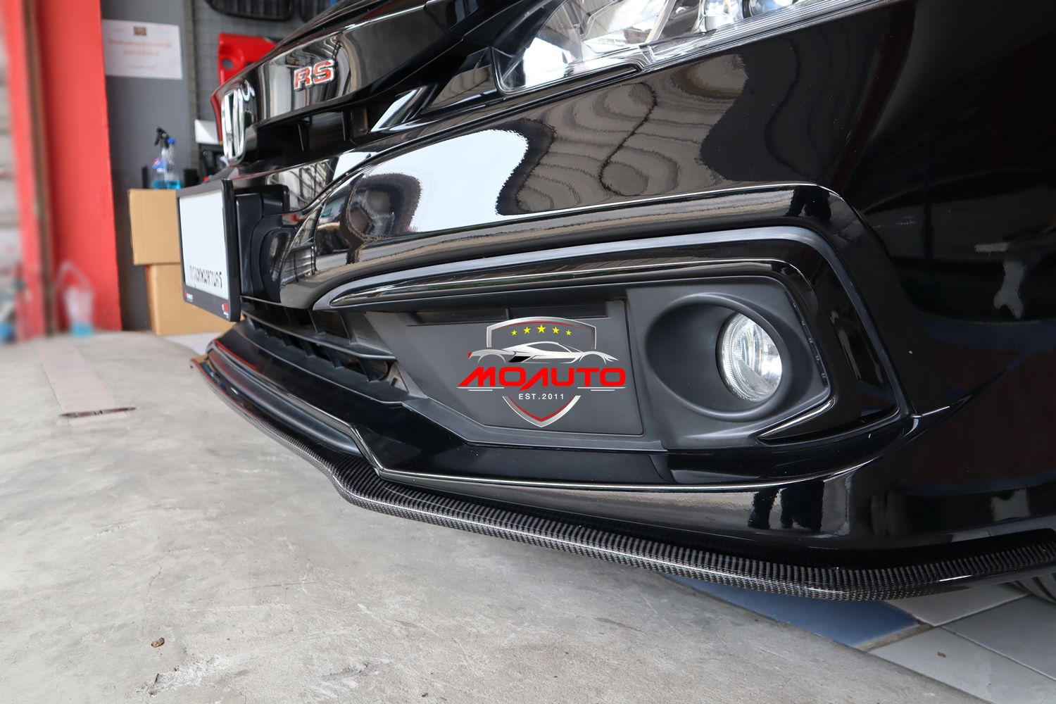 ลิ้นหน้า คาร์บอนแท้ CIVIC FC MC