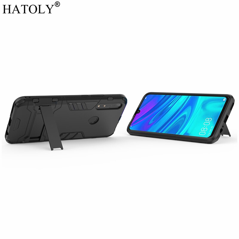 Case Huawei Y7p / Pre-Order *เคสแข็ง PC + TPU เลเยอร์คู่คุ้มครอง + ขาตั้ง *