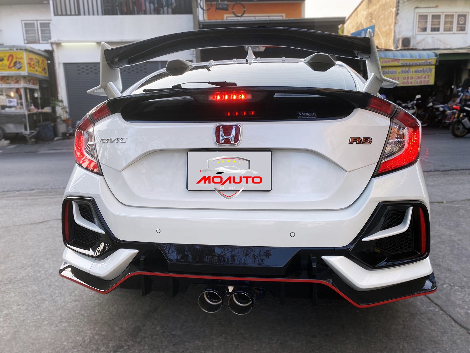 สปอยร์เลอร์ทรง TYPE-R ตรงรุ่น CIVIC HATCHBACK (FK)