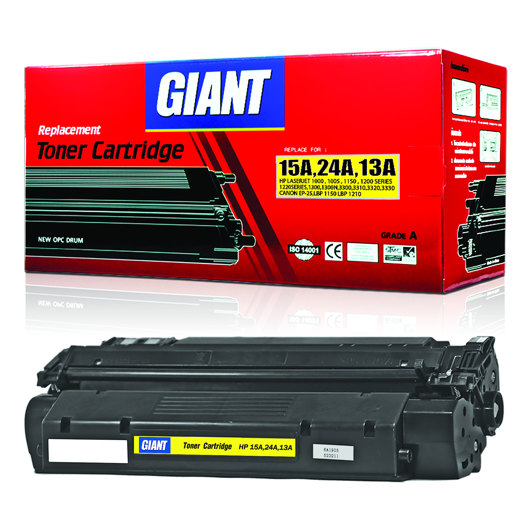 Giant Canon LBP1210 ตลับหมึกเลเซอร์ดำ Cartridge EP-25 (Black)