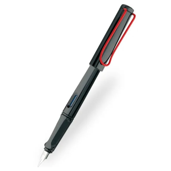 LAMY Safari Pen Matt Black Red Dot Clip limited edition