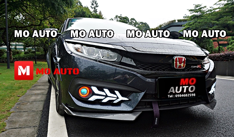 ไฟ Daylight CIVIC FC ทรง AUDI Style