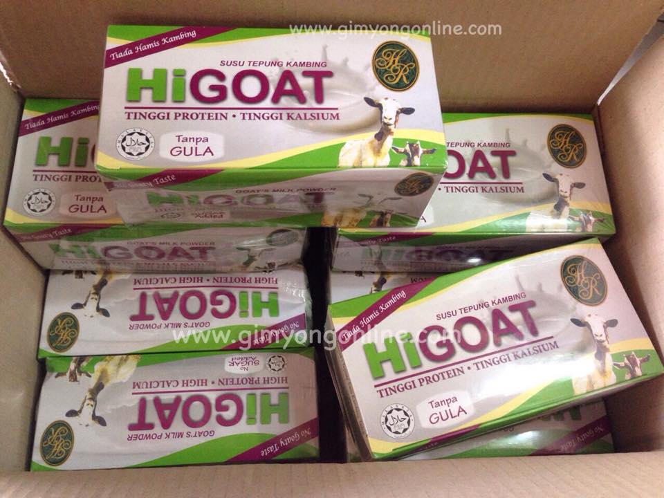 นมแพะ HIGOAT ไฮโก๊ท (รสธรรมชาติ) (15 กล่อง)