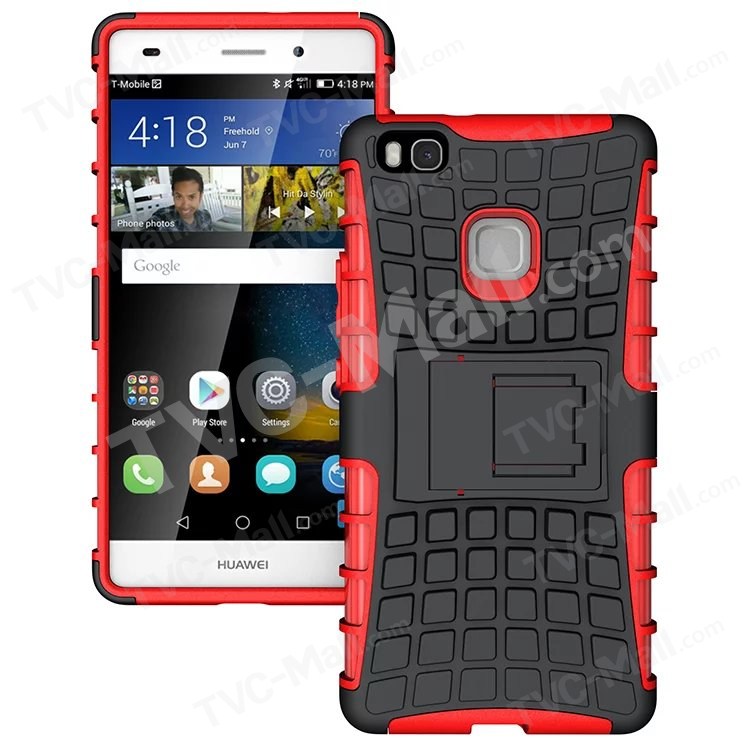 Case Huawei P9 Lite / Pre-order * เคส TPU Hybrid Case พร้อม ขาตั้ง *