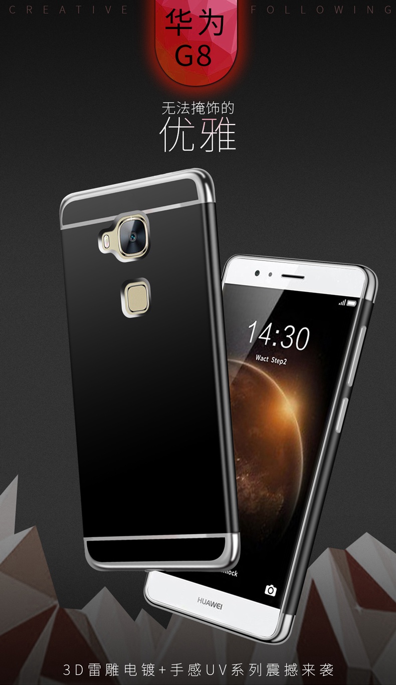 Case Huawei G7 Plus / Pre-order * ซิลิโคนป้องกันหรูหรา soft tpu ครอบคลุม+ ฟิล์มกันรอย *