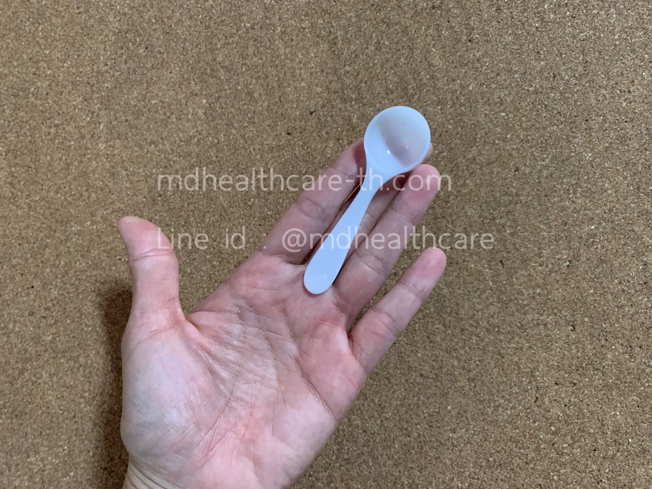 ช้อนตวง2กรัม/4ml.(cc.) ยาว 8cm