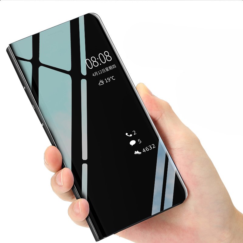 Case OPPO R17 Pro / Pre-Order * เคส Smart View Mirror ปกกระจกมองหุ้มหนัง *
