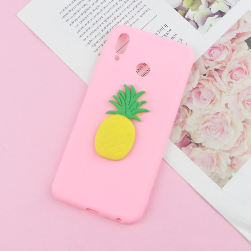 Case Huawei Y9 2019 / Pre-orde * เคส TPU ผลไม้ที่น่ารัก สตรอเบอร์รี่ กระบองเพชร แตงโม *